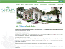 Tablet Screenshot of estellagardens.com.sg
